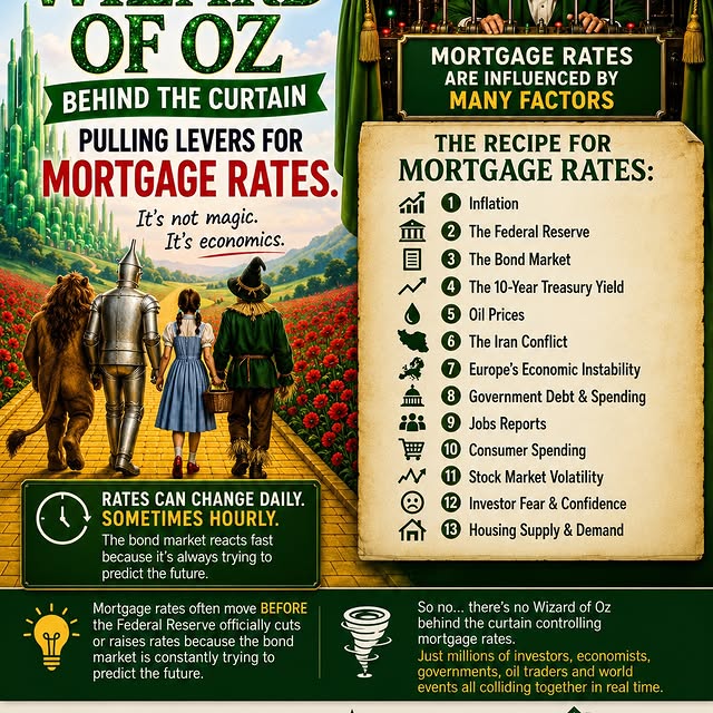 How mortgage rates actually work.